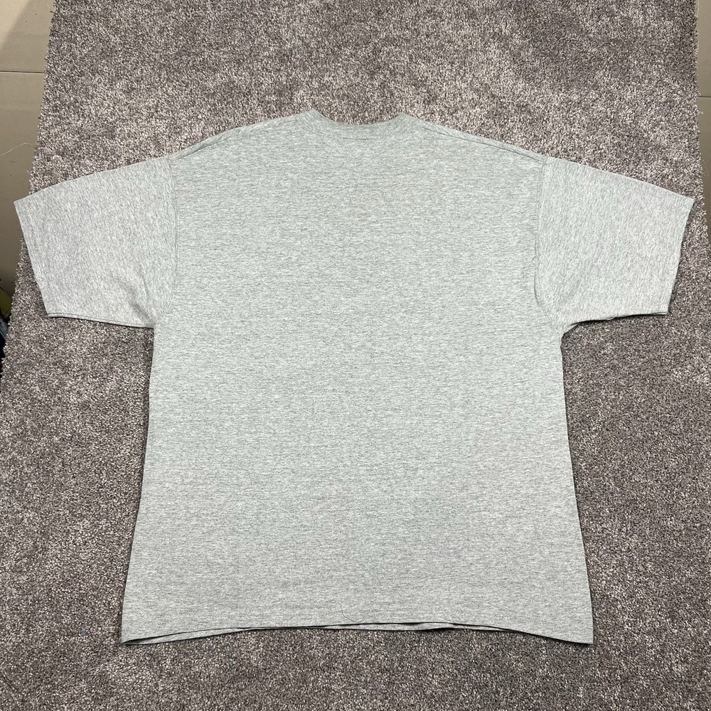 Vintage 1990s Wilson Athletic Gray T Shirt L Basketball Fits XL Heather Grey Tee - Picture 3 of 10
